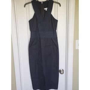 Halter Denim Dress